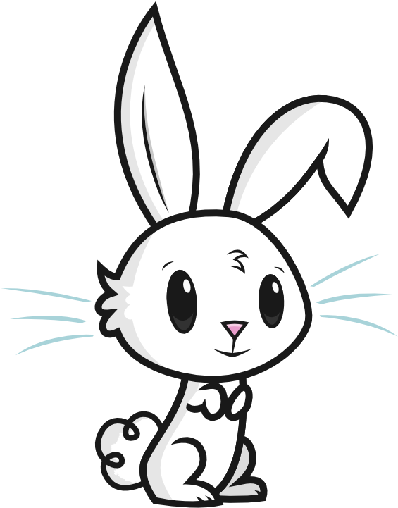 Blue nose Fluffy bunny